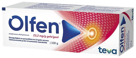 OLFEN 23.2 mg/g gels, 100 ml