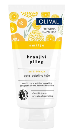 OLIVAL Immortelle Nourishing skrubis, 75 ml