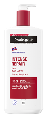 NEUTROGENA Intense Repair Atjaunojošs Cica ķermeņa losjons, 400 ml