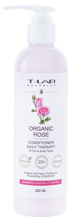 T-LAB Rose Daily Therapy matu kondicionieris, 250 ml