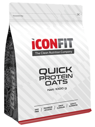 ICONFIT Quick Protein Oats Apple-Cinnamon porridge, 1000 g