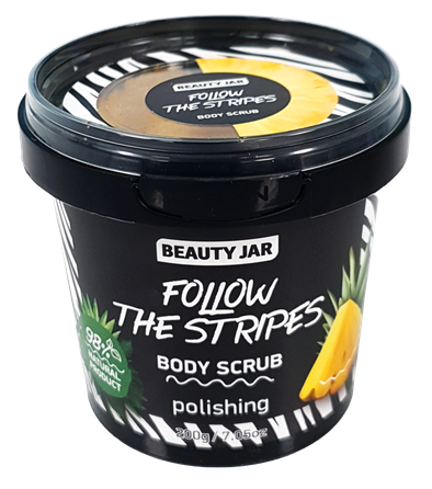 BEAUTY JAR Follow The Stripes skrubis, 200 g