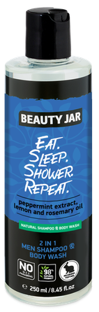 BEAUTY JAR E.S.S.R. šampūns/dušas želeja, 250 ml