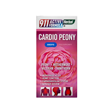 911 Cardio Peony pilieni, 40 ml