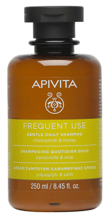 APIVITA Chamomile & Honey šampūns, 250 ml