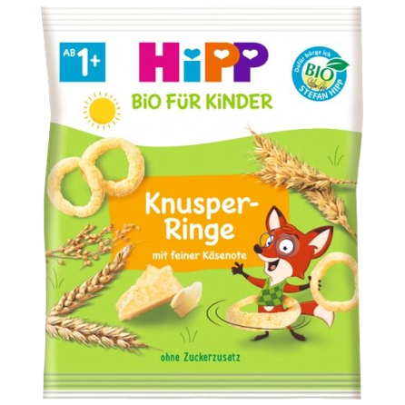 HIPP Organic Crunchy Loops snack, 25 g
