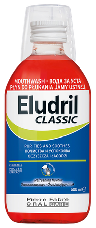 ELUDRIL   Classic mouthwash, 500 ml
