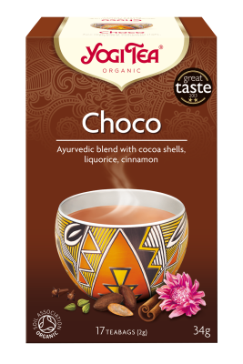 YOGI TEA Шоколадный чай в пакетиках, 15 шт.