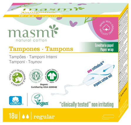 MASMI Regular tampons, 18 pcs.