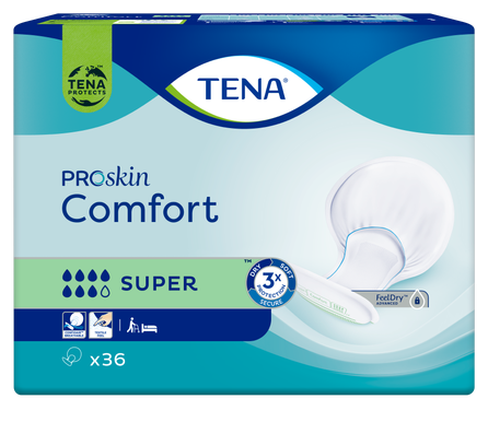TENA Comfort Super urological pads, 36 pcs.