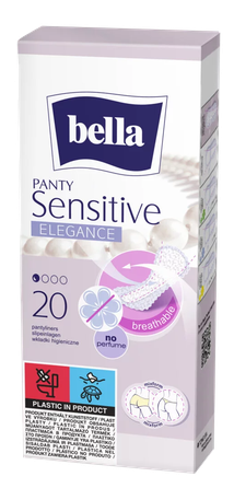 BELLA Panty Sensitive Elegance pantyliner, 20 pcs.