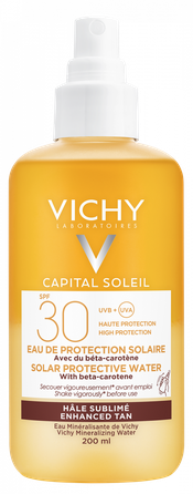 VICHY Ideal Soleil Bronzing SPF30 saules aizsargūdens, 200 ml