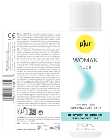 PJUR Woman Nude lubricant, 100 ml