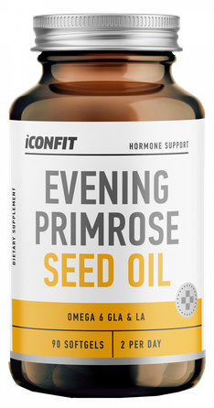 ICONFIT Evening Primrose Seed Oil 500 mg capsules, 90 pcs.