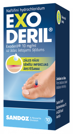 EXODERIL solution, 10 ml