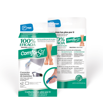 PRIM Comforsil Night bunion concealer, 2 pcs.