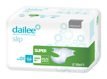 DAILEE Slip Premium Super XS/S diapers, 30 pcs.