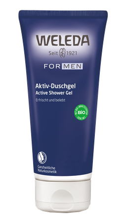 WELEDA For Men Active dušas želeja, 200 ml
