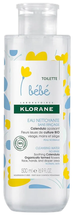 KLORANE Bebe No-Rinse cleansing water, 500 ml
