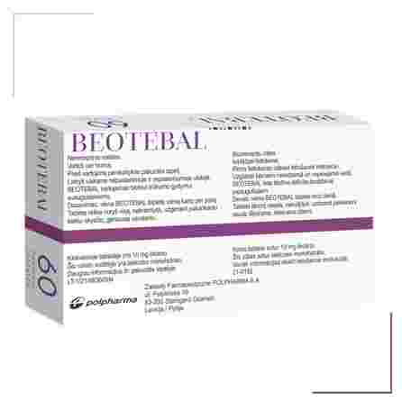 BEOTEBAL 10 mg pills, 60 pcs.