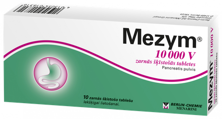 MEZYM 10000 pills, 10 pcs.