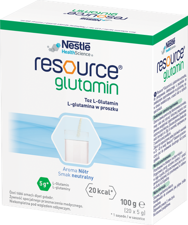 NESTLE Resource Glutamin 5 g sachets, 20 pcs.