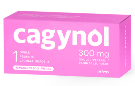 CAGYNOL 300 mg pessaries, 1 pcs.