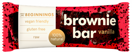 THE BEGINNINGS Brownie bar, 40 g