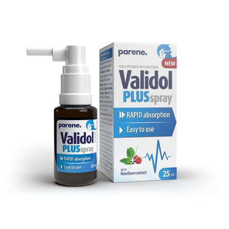 PARENE Validol Plus spray, 25 ml