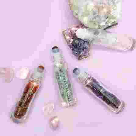 CRYSTALLOVE GuaSha Amethyst set, 1 pcs.