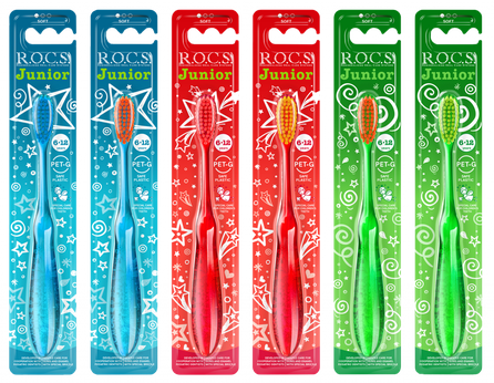 R.O.C.S. Junior toothbrush, 1 pcs.