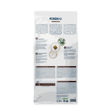 FORZA10 Active Vetdiet Intestinal Colon Fase 1, Suņiem sausā barība, 10 kg