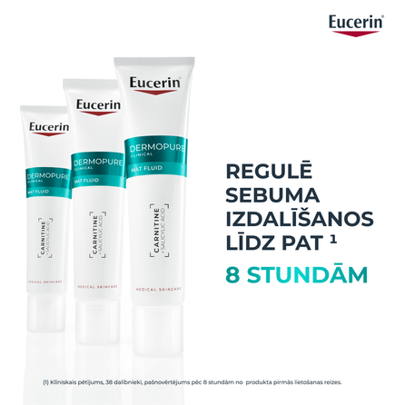 EUCERIN DermoPure Clinical Mat fluīds, 40 ml
