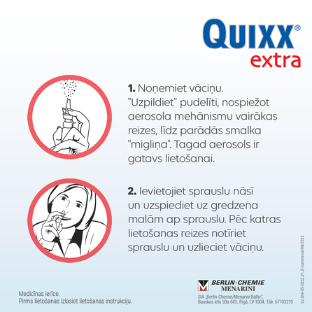 QUIXX  Extra spray, 30 ml