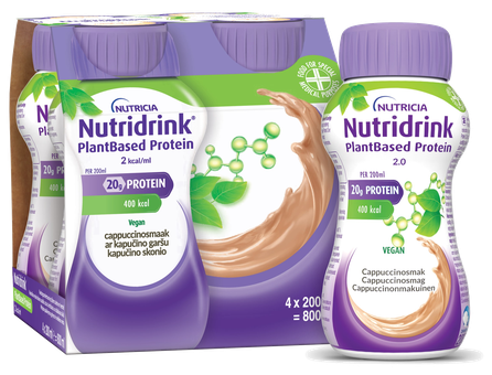 NUTRICIA Nutridrink PlantBased ( Cappuccino) 200 ml, 4 pcs.