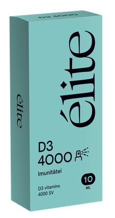 ELITE Vitamīns D3 4000 SV sprejs, 10 ml