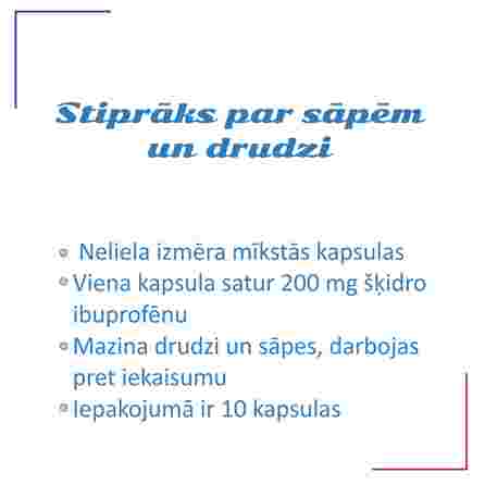 IBUGARD 200 mg kapsulas, 10 gab.