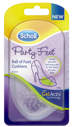 SCHOLL Party Feet gel inserts, 1 pair