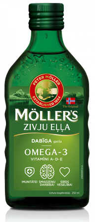 MOLLERS fish oil (natural flavor), 250 ml