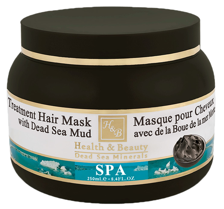 HEALTH&BEAUTY Dead Sea Minerals Dead Sea Mud hair mask, 250 ml