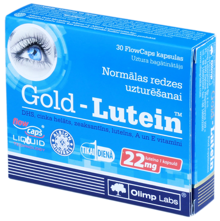 OLIMP LABS Gold-Lutein capsules, 30 pcs.