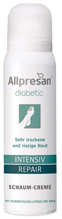 ALLPRESAN Diabetic Intensiv foam-cream, 125 ml