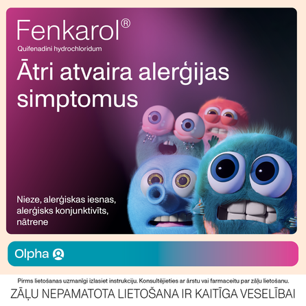 FENKAROL 10 mg tabletes, 20 gab.