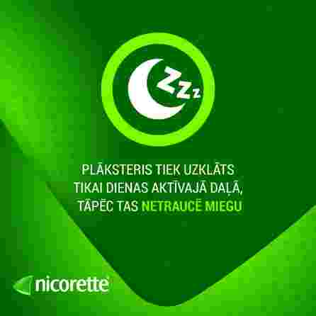 NICORETTE   Invisipatch 15 mg/16 h plāksteris, 7 gab.