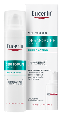 EUCERIN DermoPure Clinical Triple Correcting fluīds, 40 ml