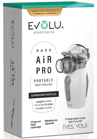 EVOLU  Nano Air Pro inhalators, 1 gab.