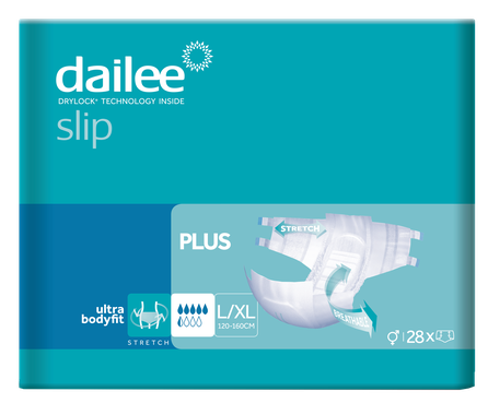 DAILEE Slip Plus L/XL diapers, 28 pcs.