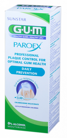 GUM Paroex 0,06% CHX mouthwash, 500 ml
