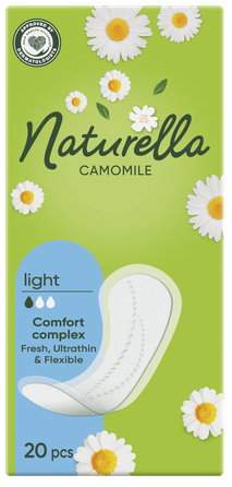NATURELLA  Camomile Light ikdienas ieliktnīši, 20 gab.