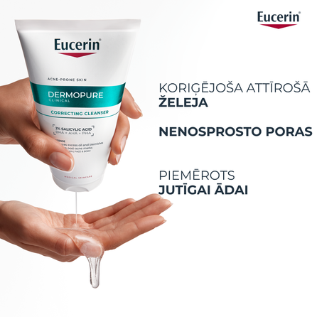 EUCERIN DermoPure Clinical attīroša želeja, 150 ml